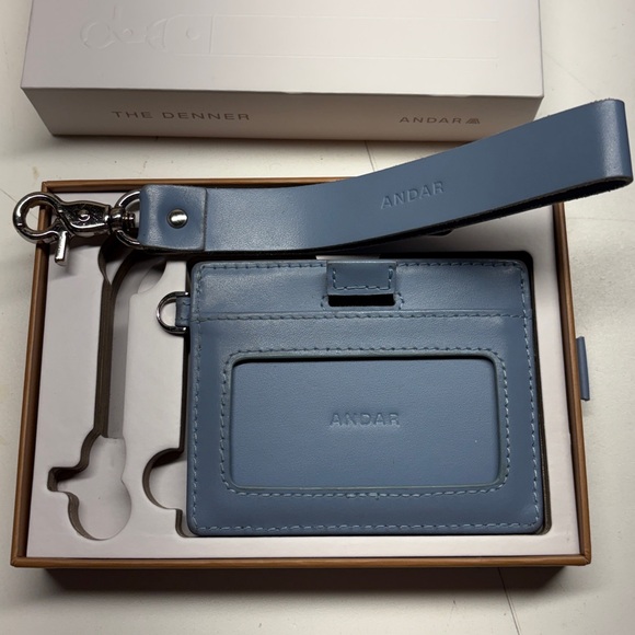 Andar The Denner Wristlet - Car Mom Blue - Picture 3 of 5